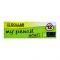 Dollar My Pencil Wow! Black Lead Pencil With Eraser HB 2, Green Body, 12-Pack, PT222