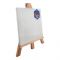 Mr. Art Magic 100% Pure Cotton Easel With Square Canvas, Medium, White, 544-3903