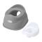 Tinnies Simple Baby Potty Training Seat, Grey, 14x12 Inches, T072