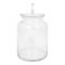 Pasabahce Glass Kitchen Jar With Lids, Glass Storage Containers, 8.75 Inches, 98673