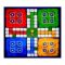 Gamex Cart Wooden Double-Sided Ludo, L2 412-7972
