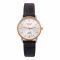 Omax Women's Rust Gold Round Dial With Textured Two Tone Strap Analog Watch, HXL03P62B