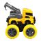 Rabia Toys Double Inertia 4WD Stunt Truck, Yellow, WZ-101