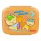 Lion Star Plastic Enzo Clip Lunch Box, 14.5cm (H) x 10.5cm (W) x 5.5cm (D), Brown, SB-33