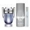 Pacco Rabanne Invictus Set, For Men, Eau De Toilette 100ml + Deodorant Spray 150ml + Eau De Toilette 10ml