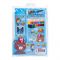 Stationery Set With Drawing Book & Art Accessories, Blue, E-706