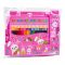 Stationery Set With Drawing Book & Art Accessories, Pink, E-723
