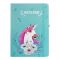 Children's Diary, Unicorn/Green, FD-06