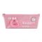 Rabbit Pencil Box Pouch, Pink, H-522