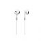 Joyroom Wired Series Half In-Ear Earphones, White, JR-EW01