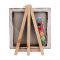 Mr. Art Magic 100% Pure Cotton Easel With Square Canvas, Large, Black, 554-3909