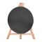 Mr. Art Magic 100% Pure Cotton Easel With Round Canvas, Large, Black, 605-3919