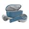 Audionic Quad Mic ENC Environmental Noise Cancellation Wireless Airbud-585, Blue