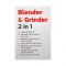 Gaba National 2-In-1 Blender & Grinder, 350W, GN-2817