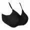 IFG Comfort 20 Wireless Cotton Lace Bra, Black