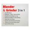 Gaba National 3-In-1 Blender, 350W, GN-703/21