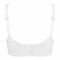 IFG Cotton Front Open Bra, White