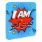 Star Shine Truck Art Fridge Magnet, I Am Ziddi Gujjar