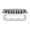 Multipurpose Plastic Washing Brush With Handle, Off White, Ideal For Clothes, Sinks