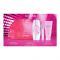 Guess Pink Set For Women, Eau De Parfum 75ml + Travel Spray 15ml + Body Lotion, 100ml