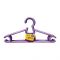 Deco Bella Cloth Hanger, 6-Pack, 50611