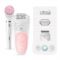 Braun Silk-Epil 5 Legs,Body & Face Brush Beauty Set-5, White/Pink, SES5895