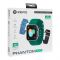Zero Phamtom Flip HD Display Grey With Green/Black Strap Smart Watch