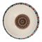 Sky Melamine Ajrak Print Bowl, 4 Inches, Cultural Design, Durable Tableware