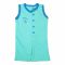 Basix Monster At A Party Sleeve Less Polo Romper, 2645