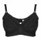 IFG Comfort 15 Deluxe Cotton Bra, Black