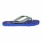 Bata Men's Casual Rubber Flip Flops, Blue, Comfortable Slip-On Flats For Home & Casual Wear, 8779003