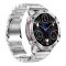 Zero Revoltt Shock Proof Metal Body Smart Watch, 1.43" Always On Amoled Display, Silver Dial and Chain