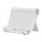 Manhattan Portable Tablet Stand, Mobile & Tablet Holder, White, 453707