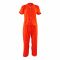 Basix Girls Polka Dots Short Sleeves Nightwear, Orange & White, 2 Piece Sleepwear Pajamas Set, GRL-163