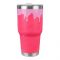 Barbie Theme Stainless Steel Tumbler Water Bottle, Insulated Travel Mug, Dark Pink, NO120