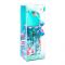 Mermaid Theme Spray Plastic Water Bottle With Lid, Sea Green, 580ml Capacity, FA9346