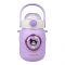 Kuromi Plastic Thermos With Strap, 700ml Capacity, Purple, Creative Water Bottle