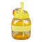 Bear Plastic Water Bottle With Strap, Yellow, YT-7729