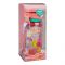 Unicorn Theme Plastic Water Bottle With Straw & Strap, 650ml Capacity, Pink, Uz051