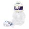 Embrace Planet Cup Plastic Water Bottle With Strap, Blue