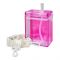 Mahjong Shape Plastic Water Bottle With Strap, Purple