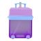 Luggage Travel Cup Plastic Water Bottle With Strap, 450ml Capacity, Purple, YF2307