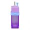 Luggage Travel Cup Plastic Water Bottle With Strap, 450ml Capacity, Purple, YF2307