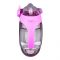 Doughnut Spray Cup Plastic Water Bottle With Strap, 450ml Capacity, Purple, TQ1029