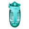 Doughnut Spray Cup Plastic Water Bottle With Strap, 450ml Capacity, Green, TQ1029