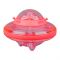 Spaceship Shape Plastic Water Bottle, Pink, TQ-1030