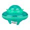 Spaceship Shape Plastic Water Bottle, Green