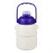 Astronaut Plastic Vacuum Thermos Cup With Strap & Handle, 850ml, Leakproof, Off White, XW8673