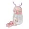 Trendy Cute & Creative Plastic Water Bottle With Strap & Straw, Leakproof Ideal For Office, School & Outdoor, Pink, YB0730