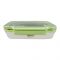 Homeatic Stainless Steel Lunch Box, Single Compartment, 900ml Capacity, Green, HMT-001